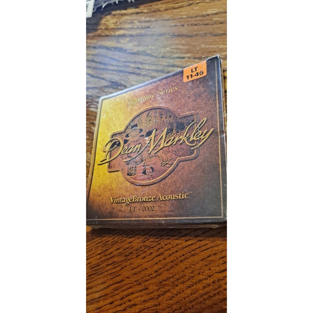 DEAN MARKLEY‎ LT - 2002  SIGNATURE SERIES VINTAGE BRONZE ACOUSTIC  .28-1.17